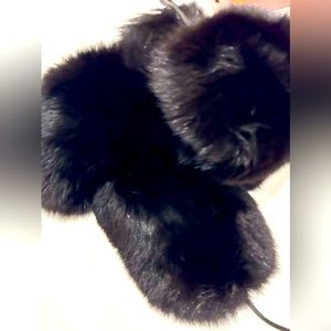 Ralph Lauren Leather / Fur Trapper hat